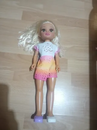 Dos Muñecas Nancys pelo largo rubio y morena