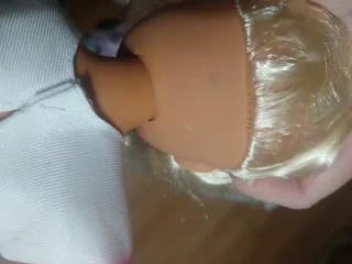 Dos Muñecas Nancys pelo largo rubio y morena