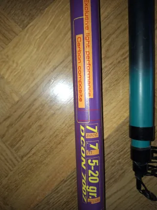 Lote cañas de pescar y bolsa