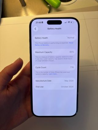 iPhone 15 Pro 256GB Titanio Gris/Plata