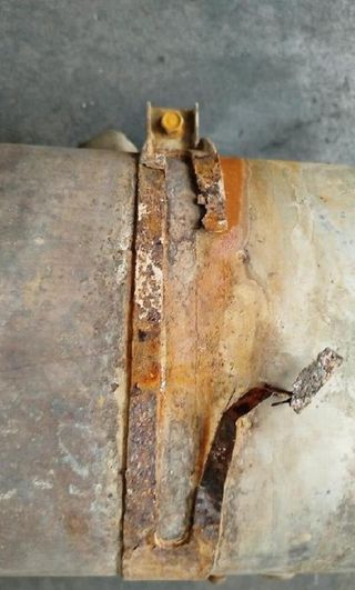 Tubo escape tras ford wl43 ranger 2.5 td reg 30878