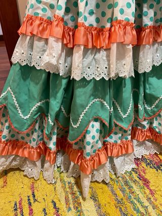 Vestido de flamenca - traje de gitana