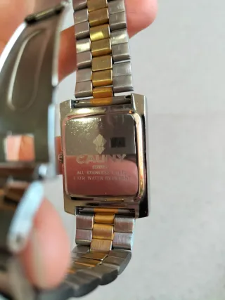 Reloj CAUNY dorado/plateado