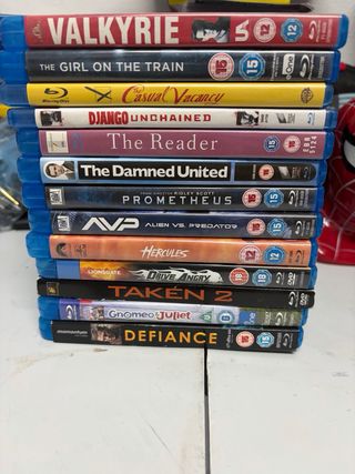 Lote Blu-ray Inglés Varias Películas