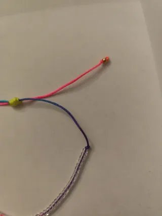 Pulsera con estrella y cuentas