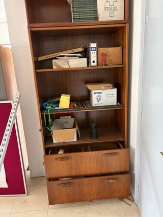 2 Armarios de Oficina Madera