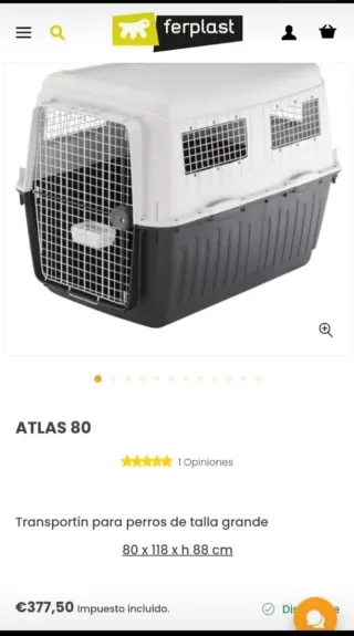 Transportín para perros grande