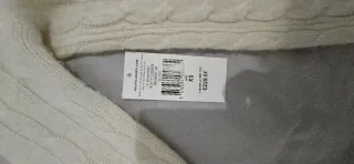 Jersey Ralph Lauren Mujer Beige Talla XS autentico