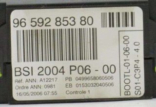 Caja Fusible PEUGEOT / CITROEN BSI 2004 P06-00 9659285380