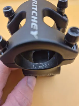 Attacco manubrio Ritchey Trail 45mm 0°