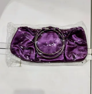 Bolso de fiesta morado