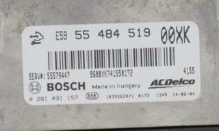 ECU Centralita OPEL 55579447 0281031157 55484519 5548451900XK E5955484519