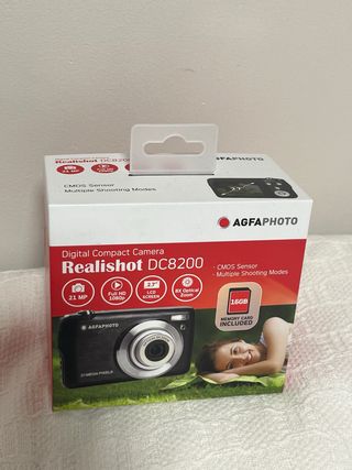 Cámara Digital AGFA 21 Megapíxeles Zoom 8x