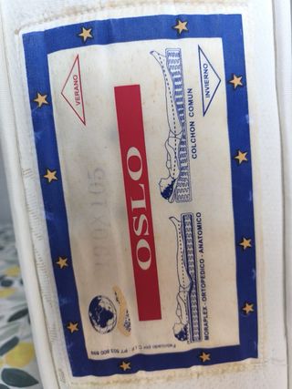 Cama de 105 colchón y somier