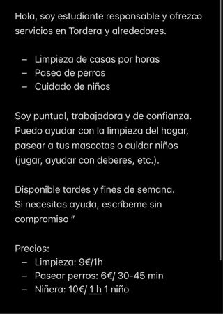 Servicios