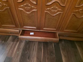 Armario vintage madera 6 puertas