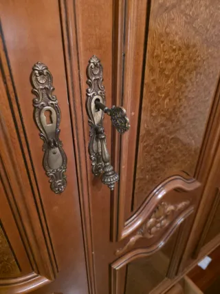 Armario vintage madera 6 puertas