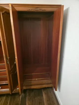 Armario vintage madera 6 puertas