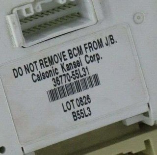 Caja de Fusible SUZUKI SX-4 36770-55L31