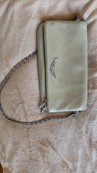 Bolso Zadig & Voltaire Beige/Plata