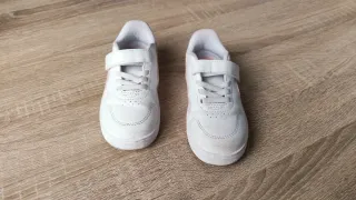 Tenis Puma Blanco Rosado T24