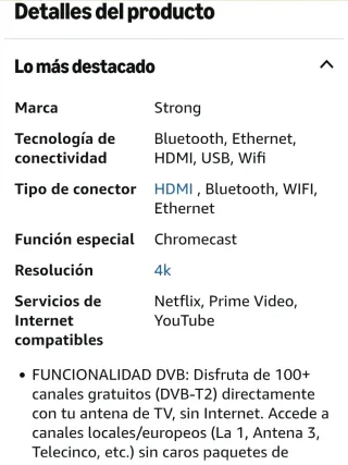 Strong SRT420 TV Box Android 4K