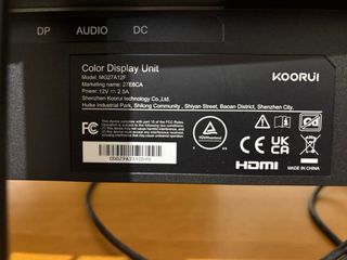 Monitor curvo 27" Koorui