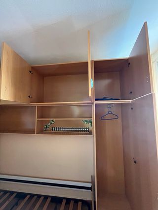 Armario modular con cama nido