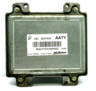 ECU Centralita de Motor OPEL Vauxhall Corsa D 55577835 55577835AATY