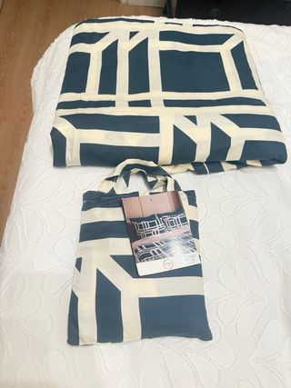 Capa edredom king + 4 fronhas de almofadas 260x240