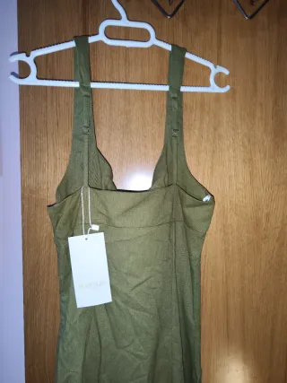 Vestido verde de tirantes