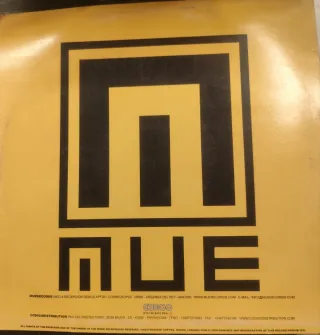 Vinilo Sushi - Orbiting (MUE 002) Progressive Hous