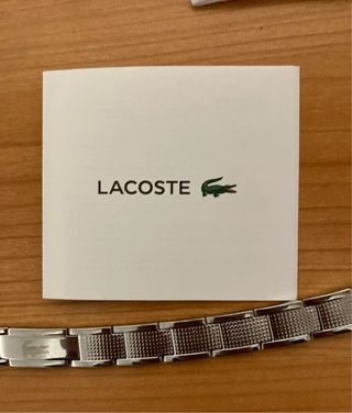 Pulsera Lacoste Plateada