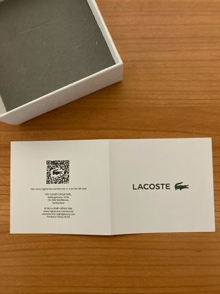 Pulsera Lacoste Plateada