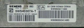 ECU Centralita CITROEN C5 SID 803 5WS40307AT 5WS40307A-T 9659211580 9655041480