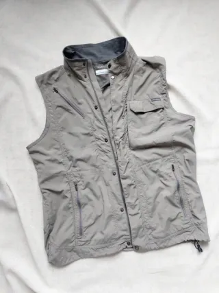 Chaleco Columbia Silver Ridge Gris Hombre XL