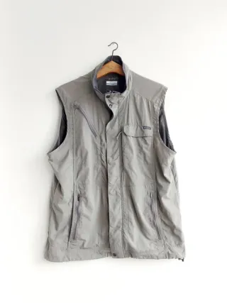 Chaleco Columbia Silver Ridge Gris Hombre XL
