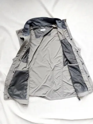 Chaleco Columbia Silver Ridge Gris Hombre XL