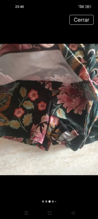 Falda pantalon corta estampada floral