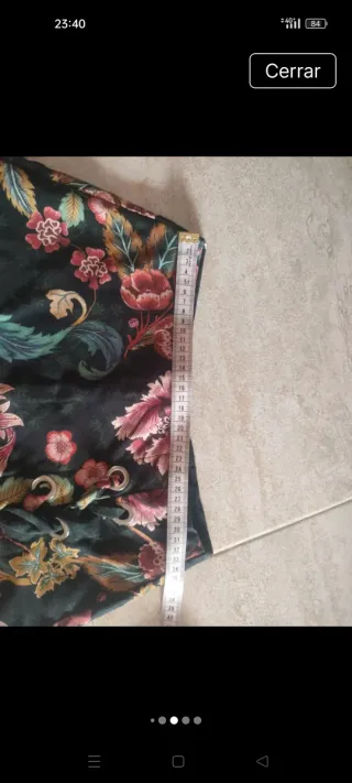 Falda pantalon corta estampada floral