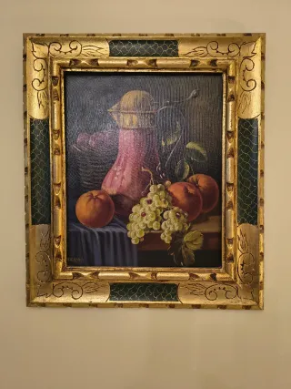 Cuadro antiguo 64x58 cm