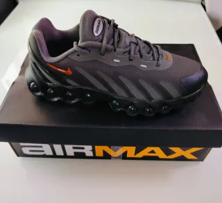 Zapatillas Nike Air Max Grises y Naranjas