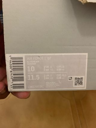 Zapatillas Nike Air Force 1 Blancas