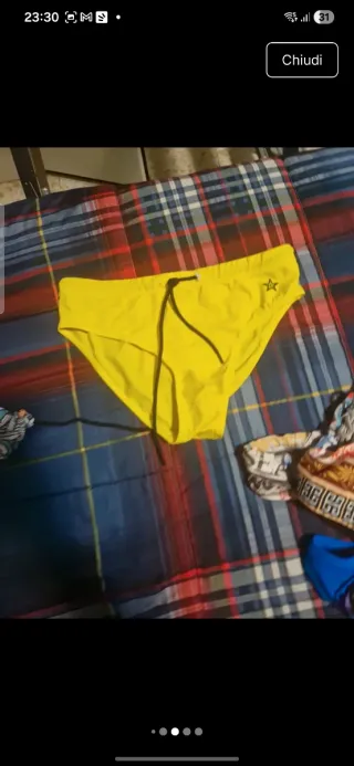Costume da bagno blu