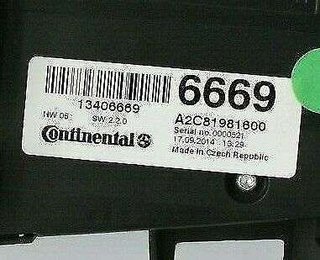 Mando de Radio / Controlador Luz Intermitente Opel A2C81981600 13406669