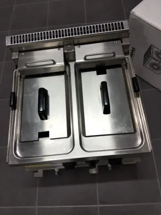 Freidora Eléctrica Industrial Doble