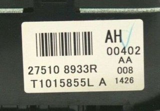 Mando Climatizador RENAULT KOLEOS 275108933R