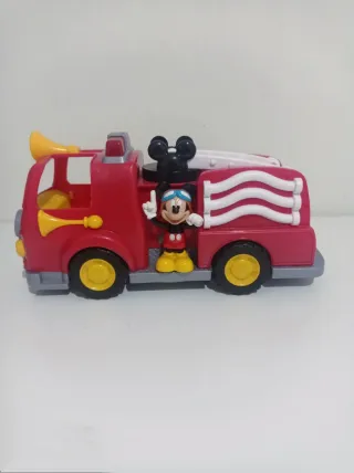 Camión de bomberos de juguete Mickey Mouse