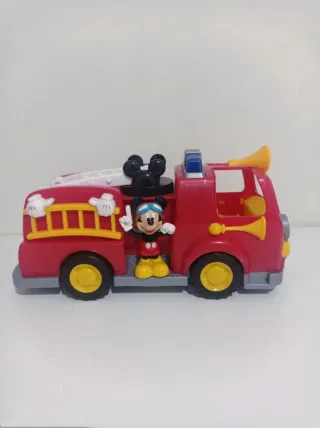 Camión de bomberos de juguete Mickey Mouse