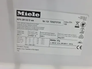 Nevera Miele A++